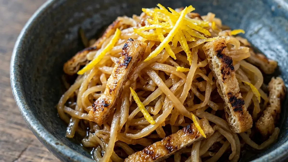 切り干し大根と油揚げのあえ物