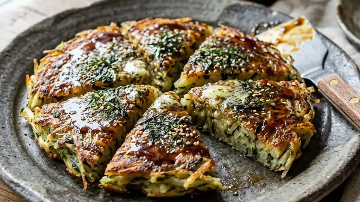 あおさのりの新じゃが焼き