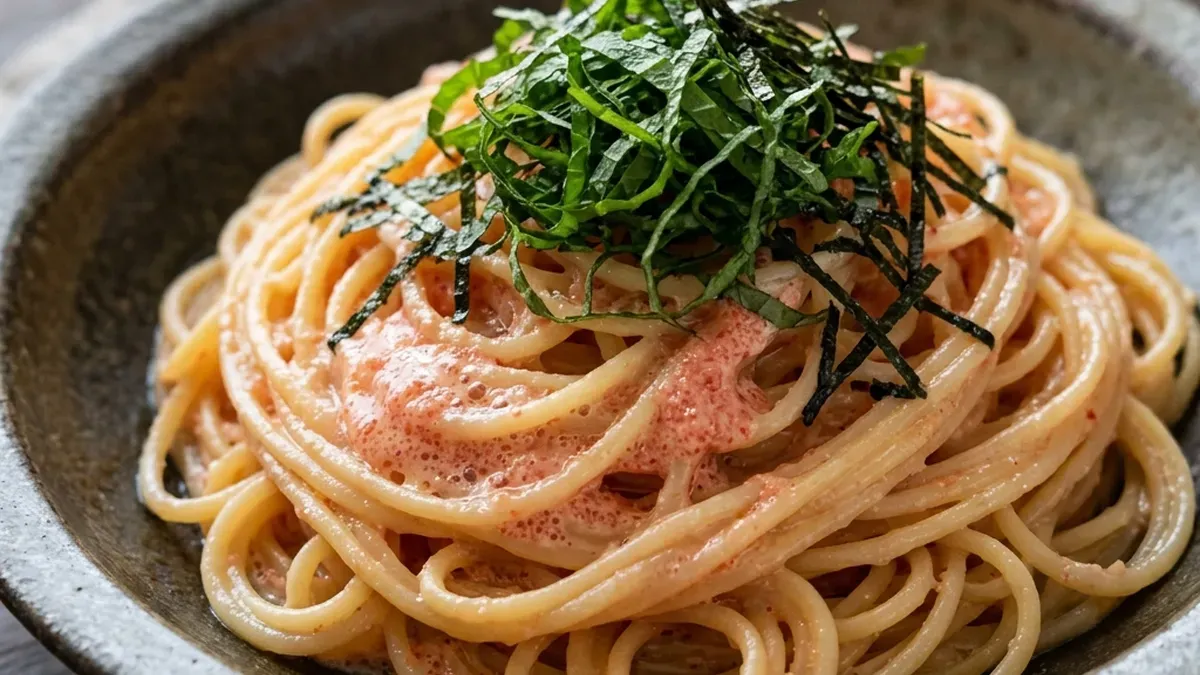 明太子スパゲッティ