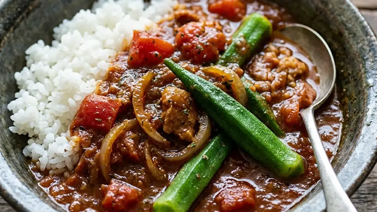 シェフのまかないトマトカレー