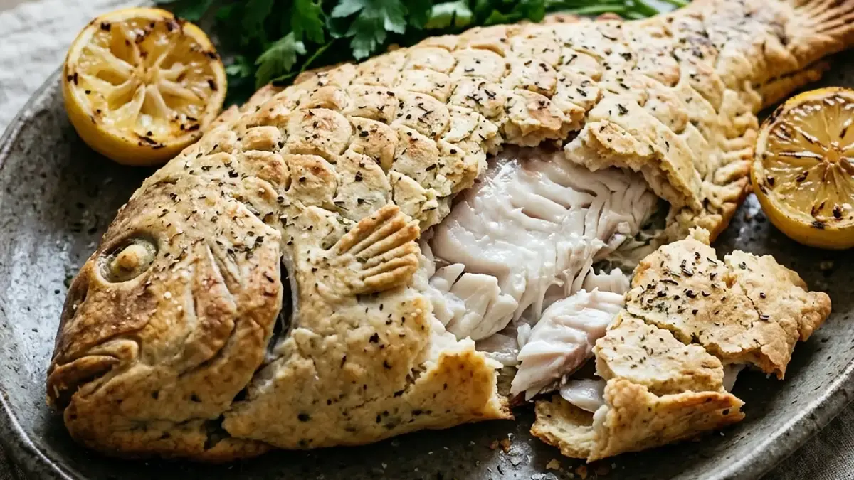 魚の包み焼き