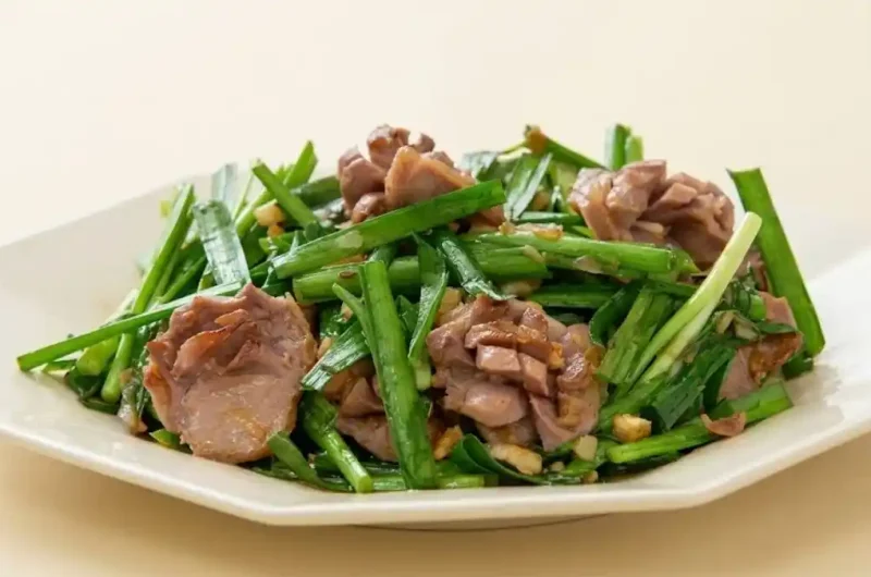 【きょうの料理】砂肝とにらのスタミナ炒めのレシピ きじまりゅうたさん強火で行こうぜ！夏の肉料理
