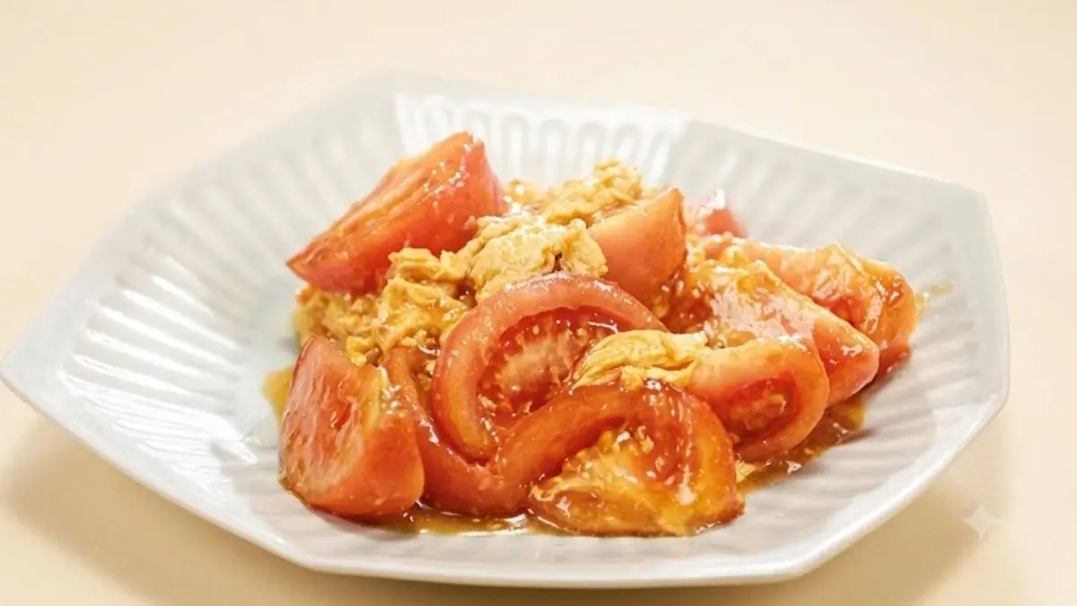 トマトと卵の炒め物