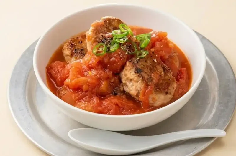 【きょうの料理】鶏塩つくねのトマト煮のレシピ 大原千鶴さん技あり定番おかず