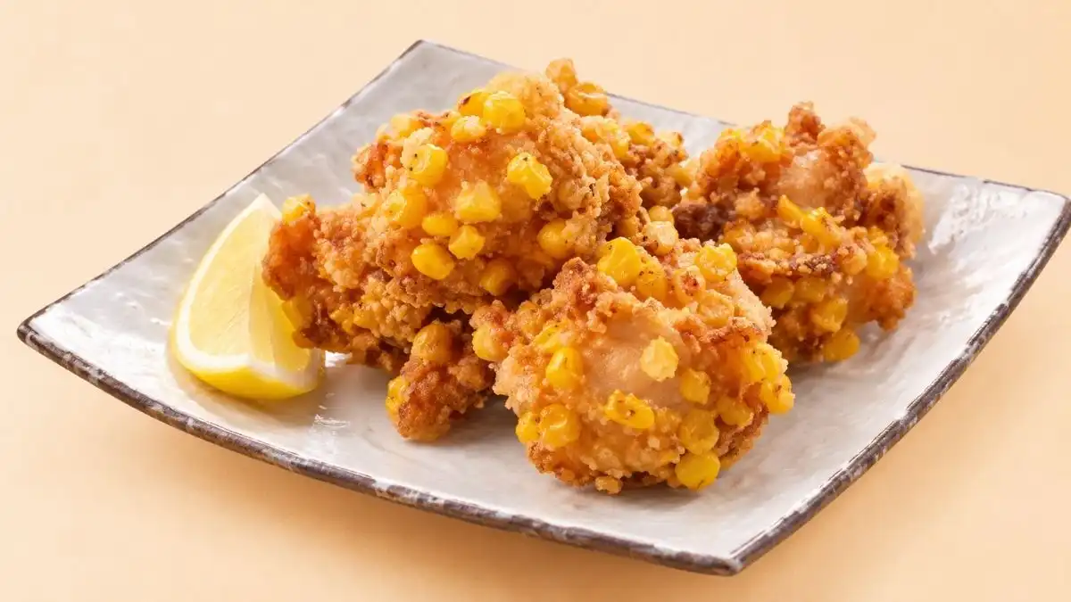 とうもろこしの唐揚げ