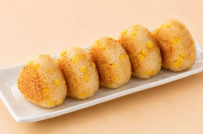 【相葉マナブ】とうもろこしのバター焼きおにぎりのレシピ とうもろこしで旬の産地ごはん