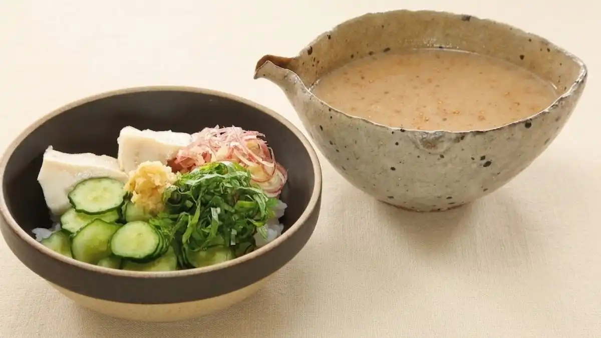 ツナ缶で冷や汁