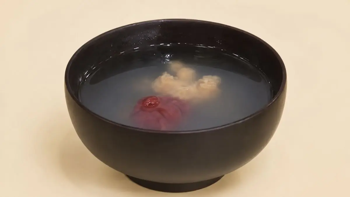 梅干し味噌汁