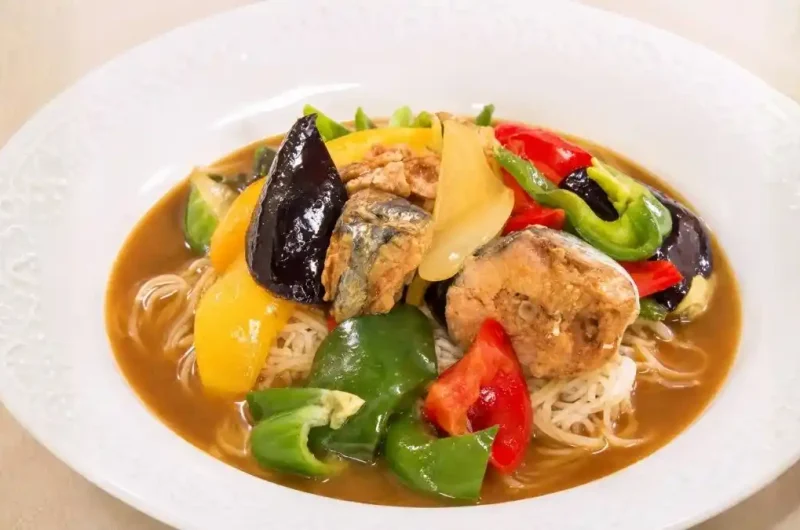 【沸騰ワード】夏野菜とサバのカレーそうめんのレシピ 志麻さん肉料理＆夏野菜料理