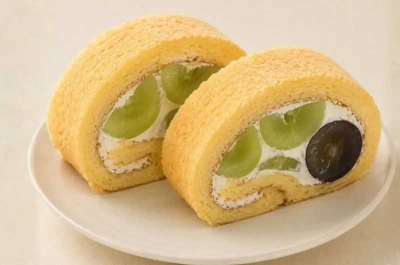 【相葉マナブ】ブドウのロールケーキのレシピ 鎧塚俊彦さんの夏の果物スイーツ