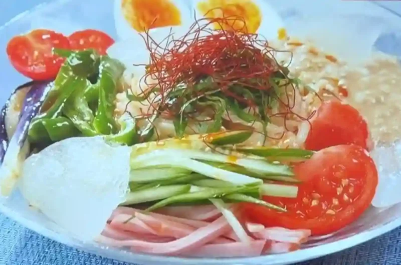 【相葉マナブ】冷やし中華（酢醤油・ごまだれ）のレシピ マナブおうち