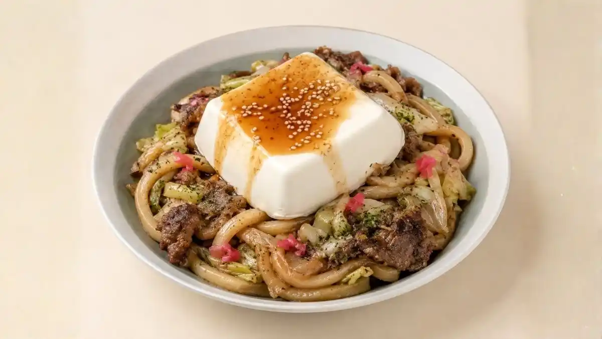 韓国風焼きうどん