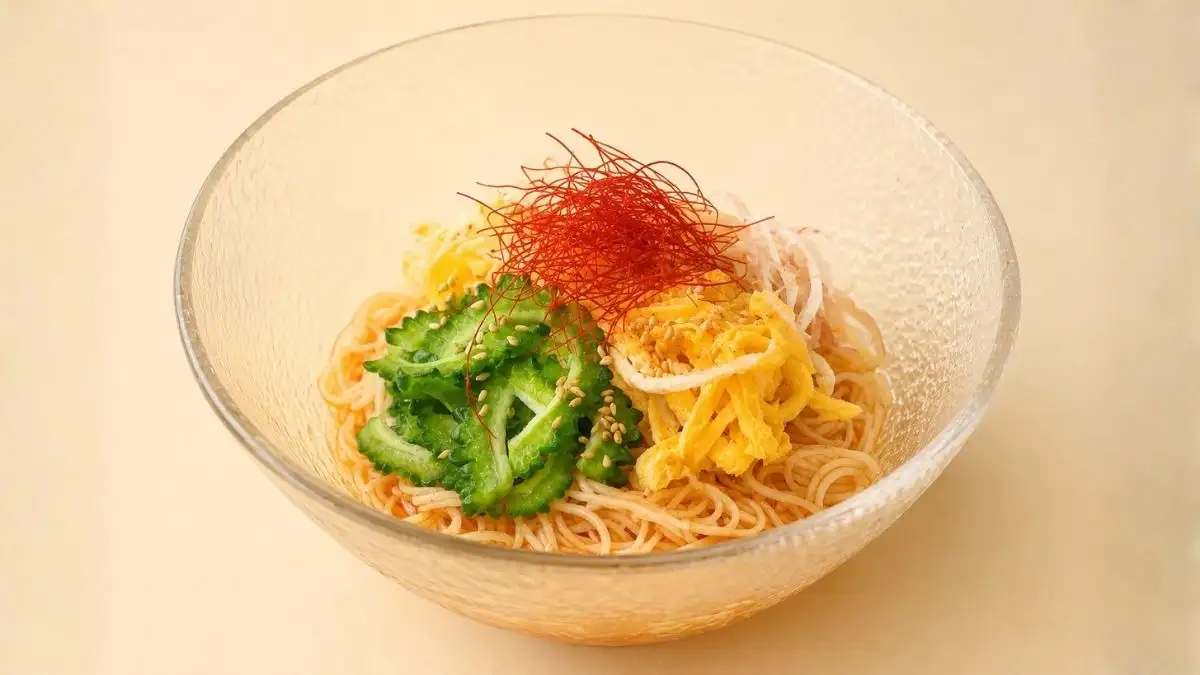 ピリ辛そうめん