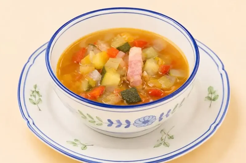 【きょうの料理】ラタトゥイユのスープのレシピ 藤野賢治さんのマネしたくなるプロの技