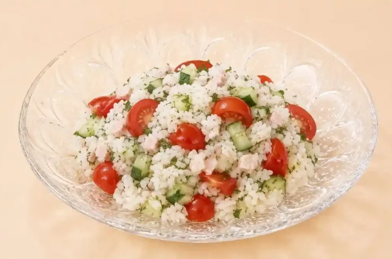 【きょうの料理】ライスサラダのレシピ 石原洋子さんはじめての手仕事きゅうり
