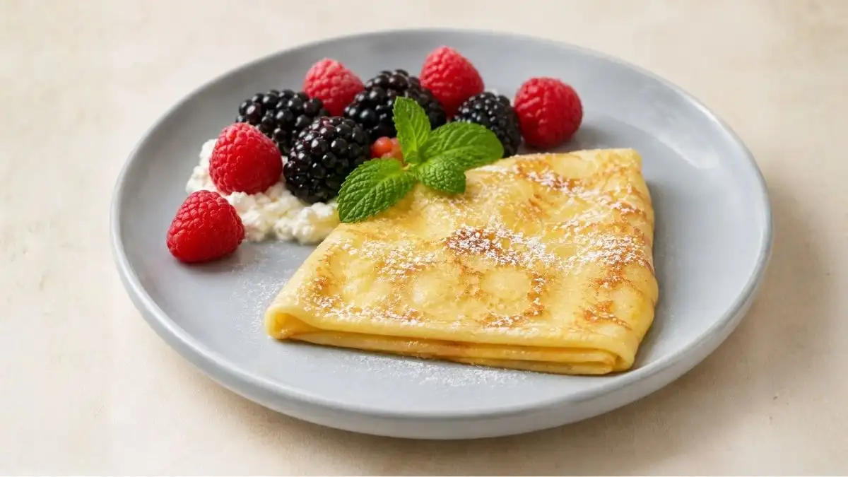 塩バタークレープ