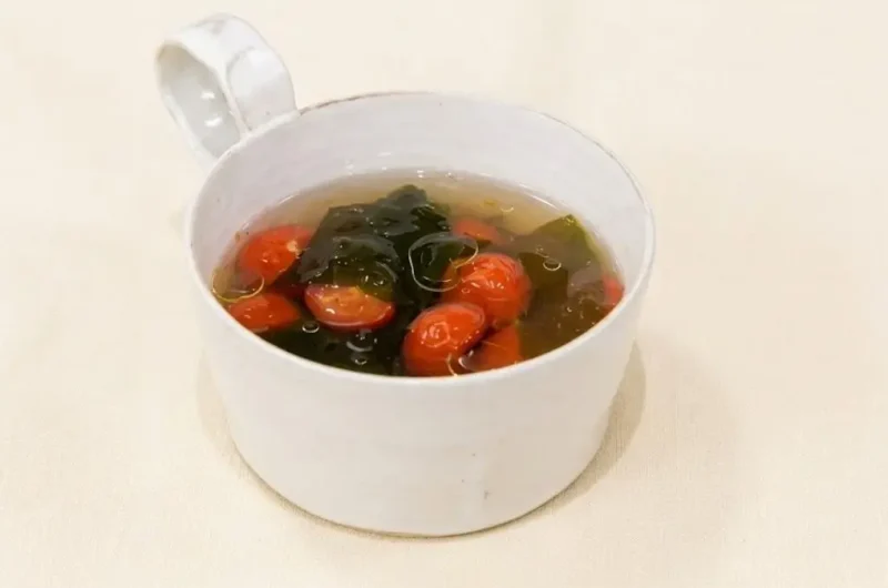 【きょうの料理】わかめとミニトマトのスープのレシピ 今井ようこさんプロの脱力メシ