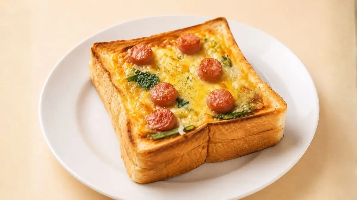 ウインナーキッシュトースト