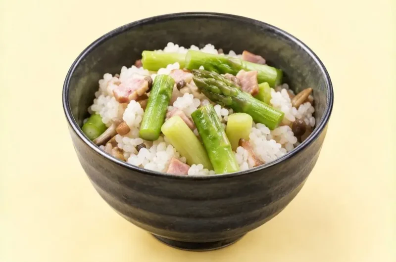 【相葉マナブ】アスパラ混ぜごはんのレシピ アスパラガスで旬の産地ごはん