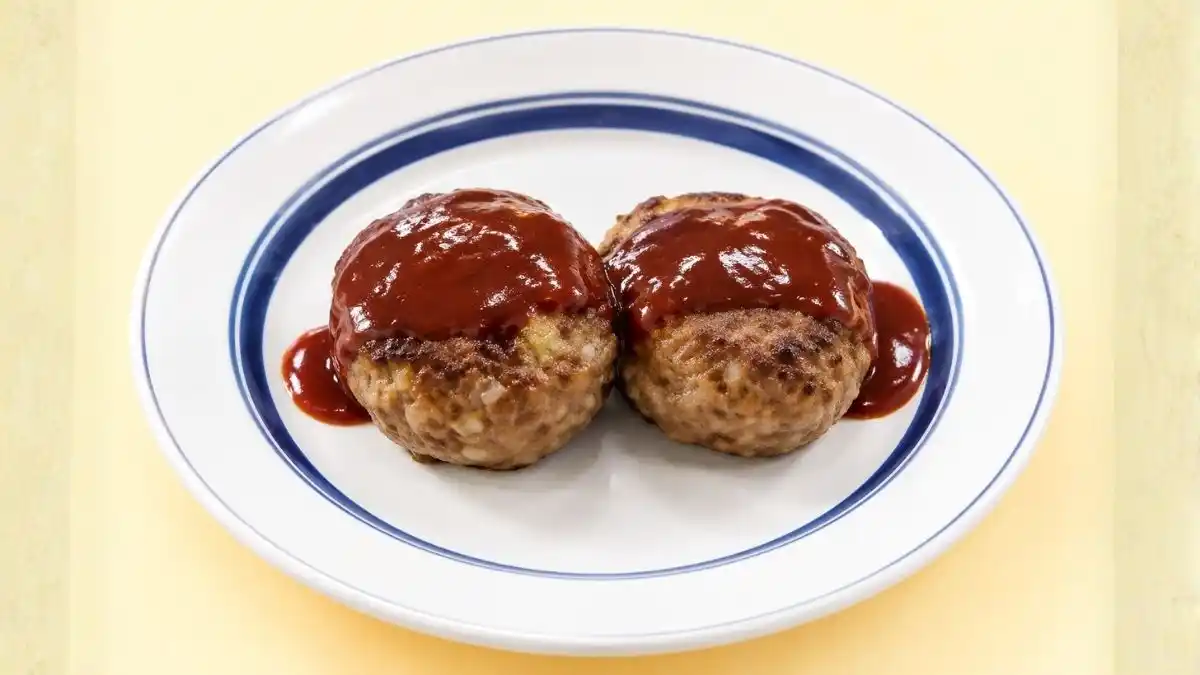アスパラハンバーグ