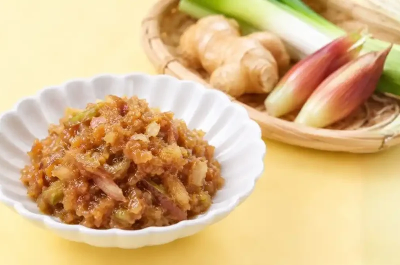 【相葉マナブ】長ネギミョウガ新生姜の万能味噌のレシピ 日本橋ゆかり野永シェフに学ぶ薬味料理