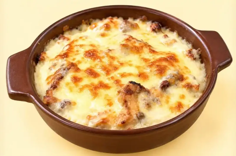 【シューイチ】Wチーズの背徳豚ばらドリアのレシピ バズり飯1GP背徳ギルティグルメ