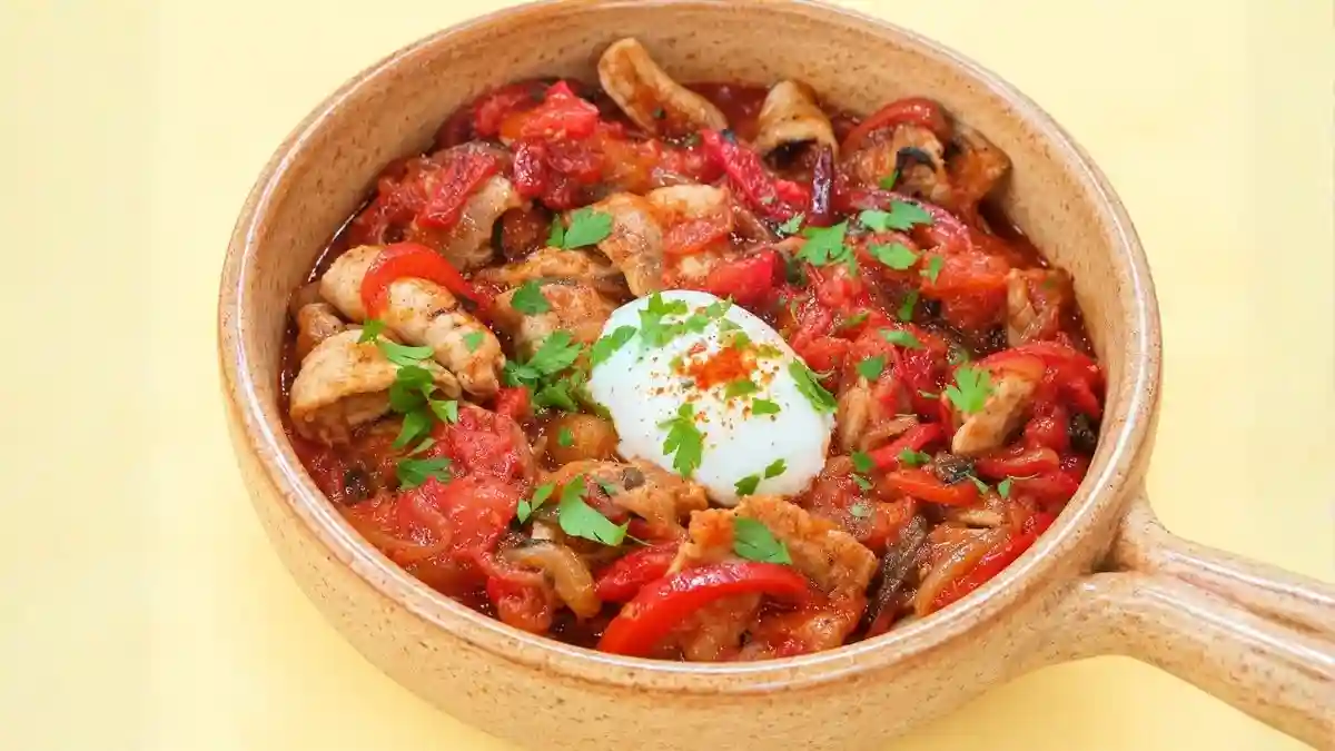 南仏野菜ソース 豚肉のソテー煮