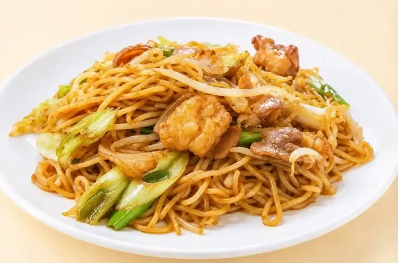 【相葉マナブ】ホルモン焼そばのレシピ 旨辛グルメ