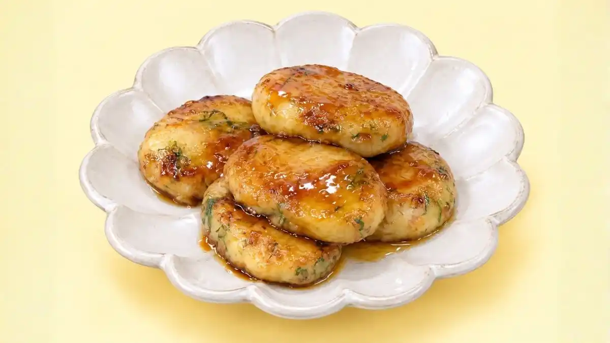 いももちのみたらし焼き