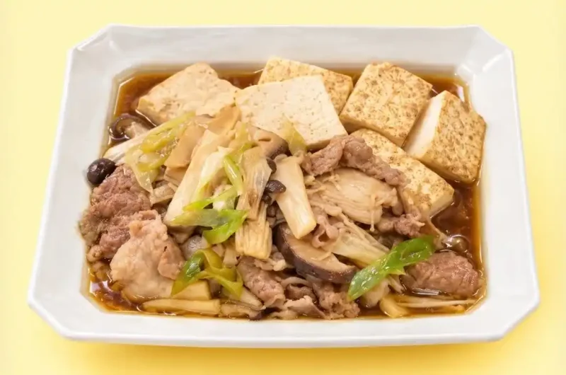 【きょうの料理】きのこ肉豆腐のレシピ 瀬尾幸子さんきのこで秋のボリュームおかず