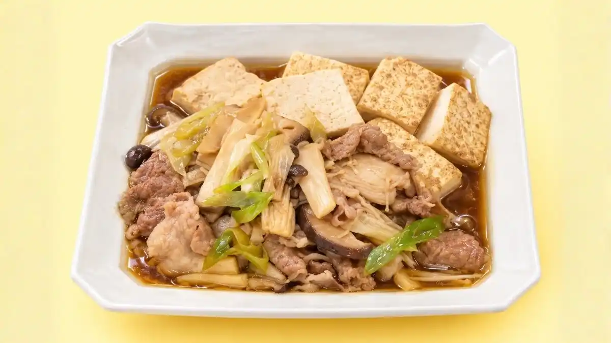 きのこ肉豆腐
