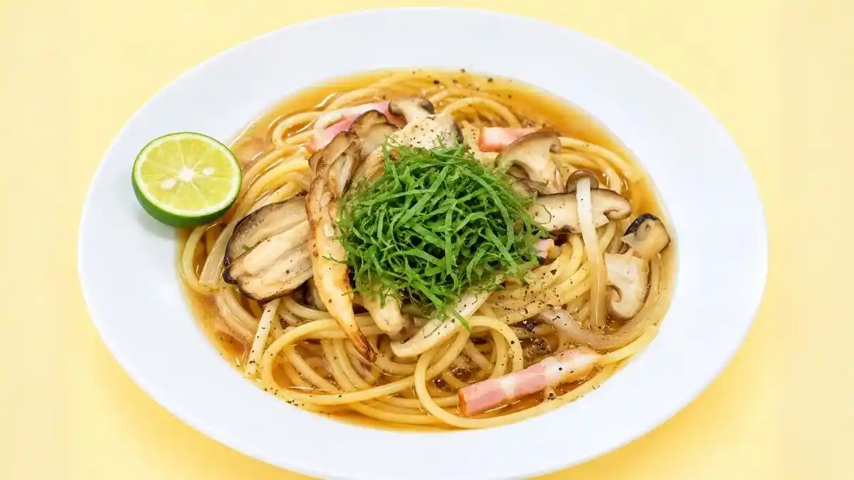きのこスープパスタ