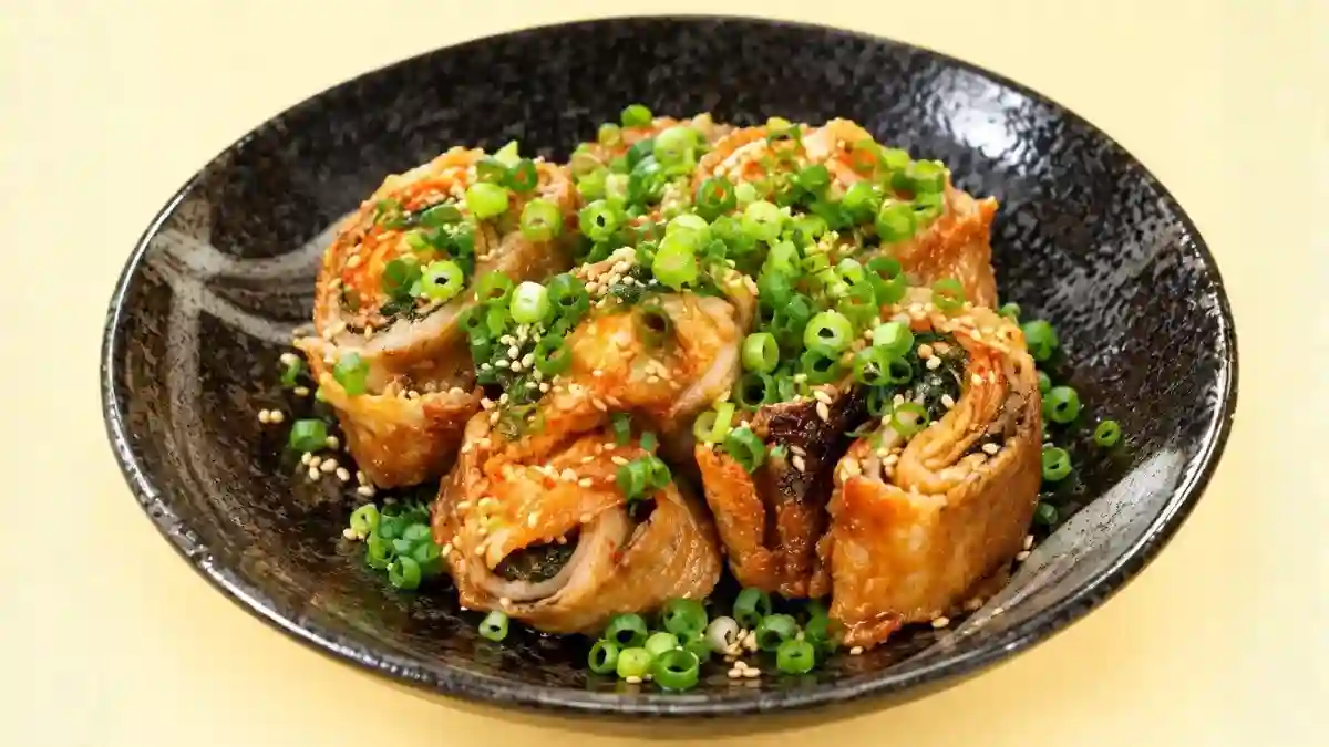 背徳のパリとろ豚キムチ