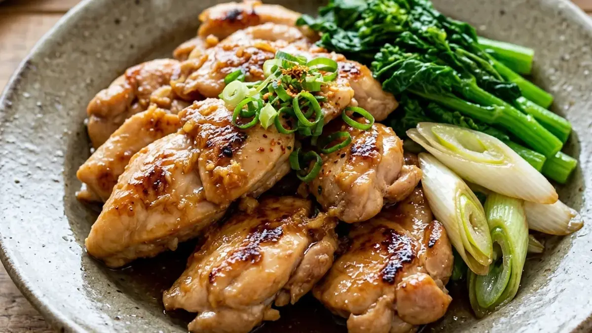 鶏むね肉のしょうが焼き