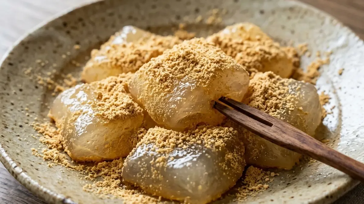 レンジわらびもち