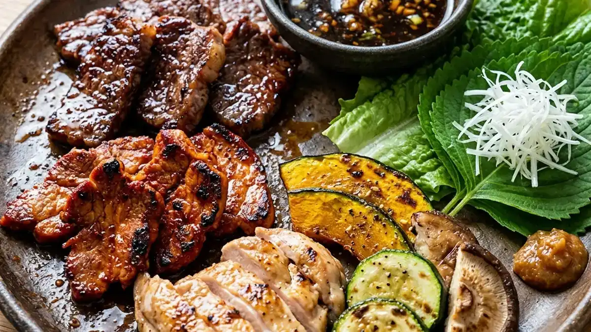 自家製だれの焼き肉