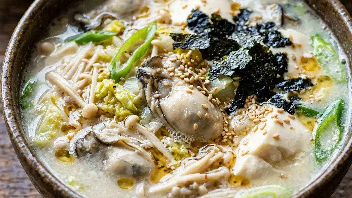 スンドゥブ風 白いスープ