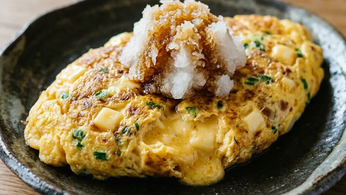 和風チーズオムレツ