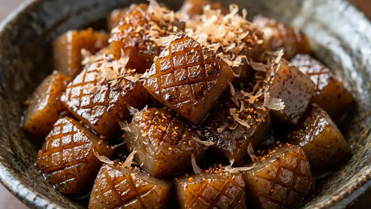 こんにゃくの炒め物