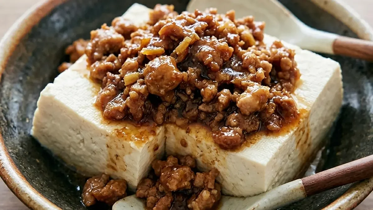 レンチン肉みそそぼろ