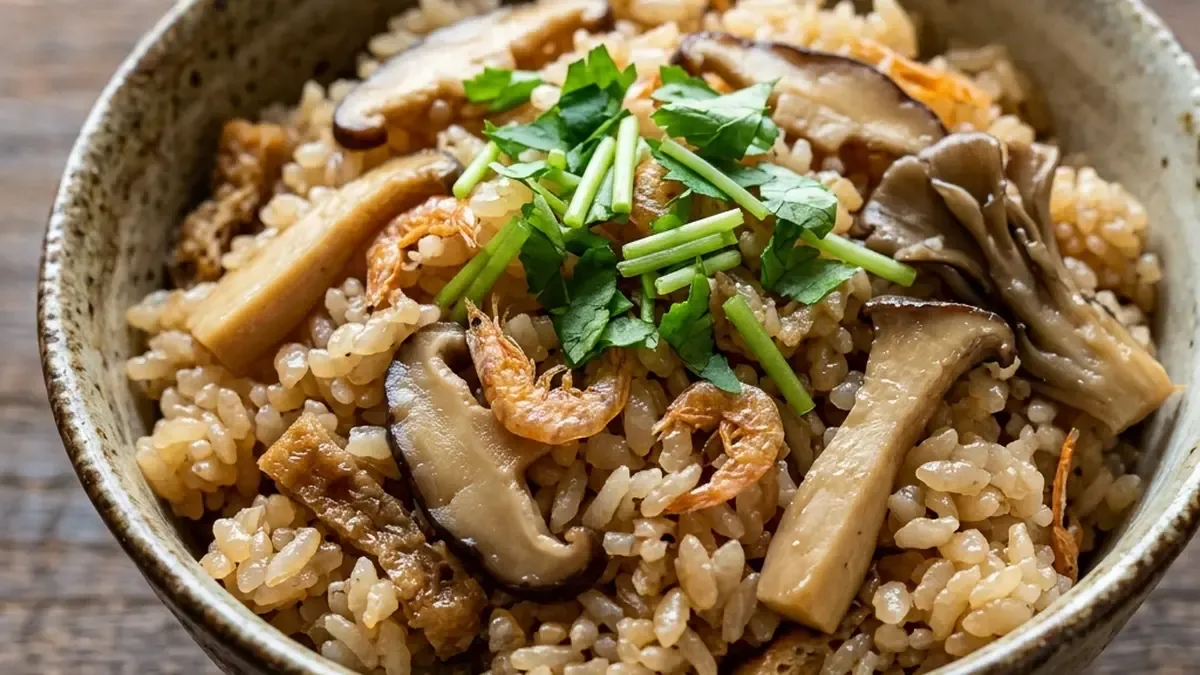 きのこの炊き込みご飯