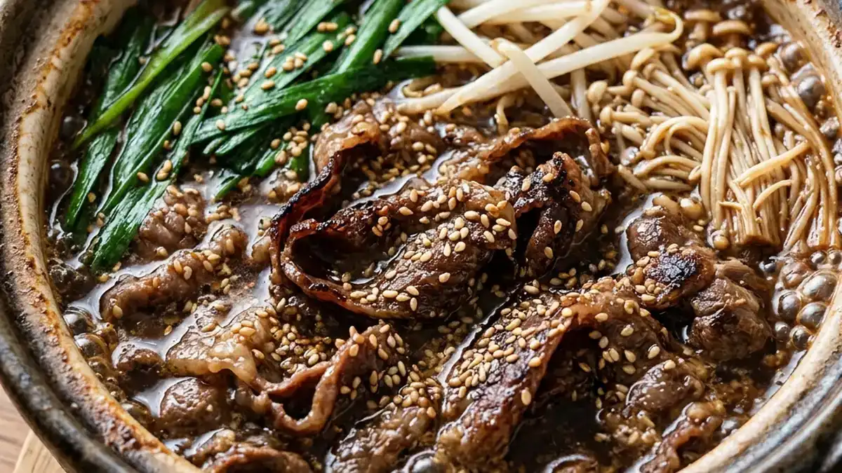 牛肉のごますき