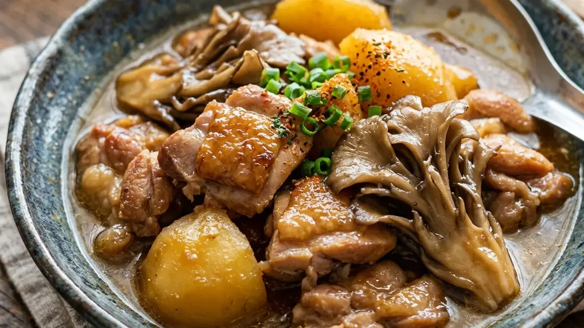 鶏じゃがまいたけ