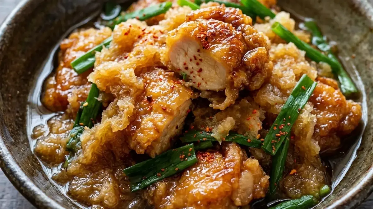 鶏むねのおろし煮
