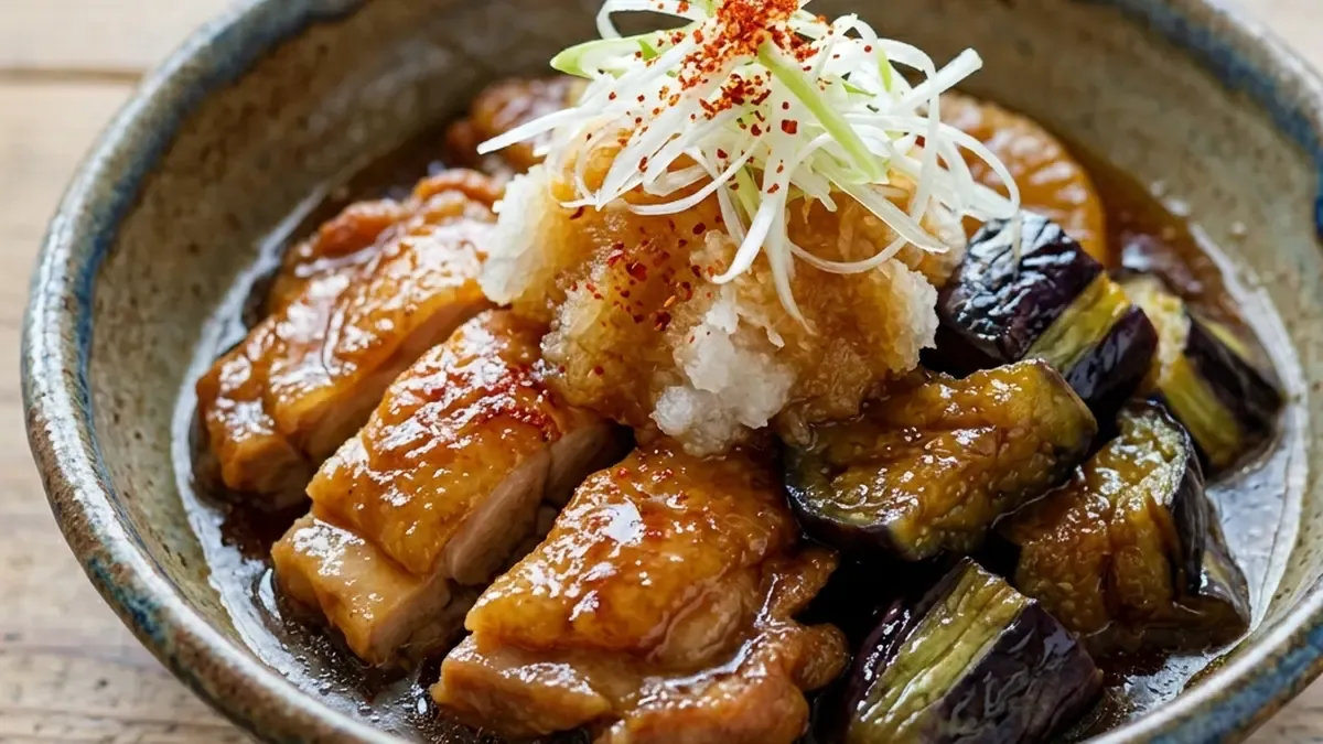 鶏からトロッと煮