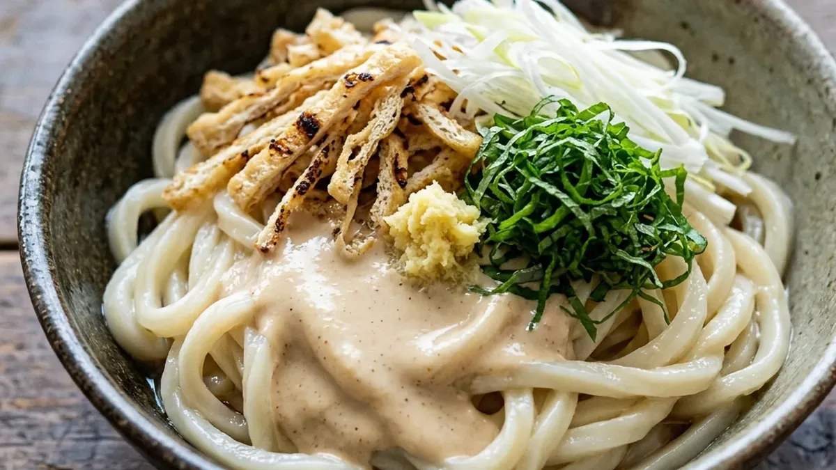 ぶっかけごまうどん