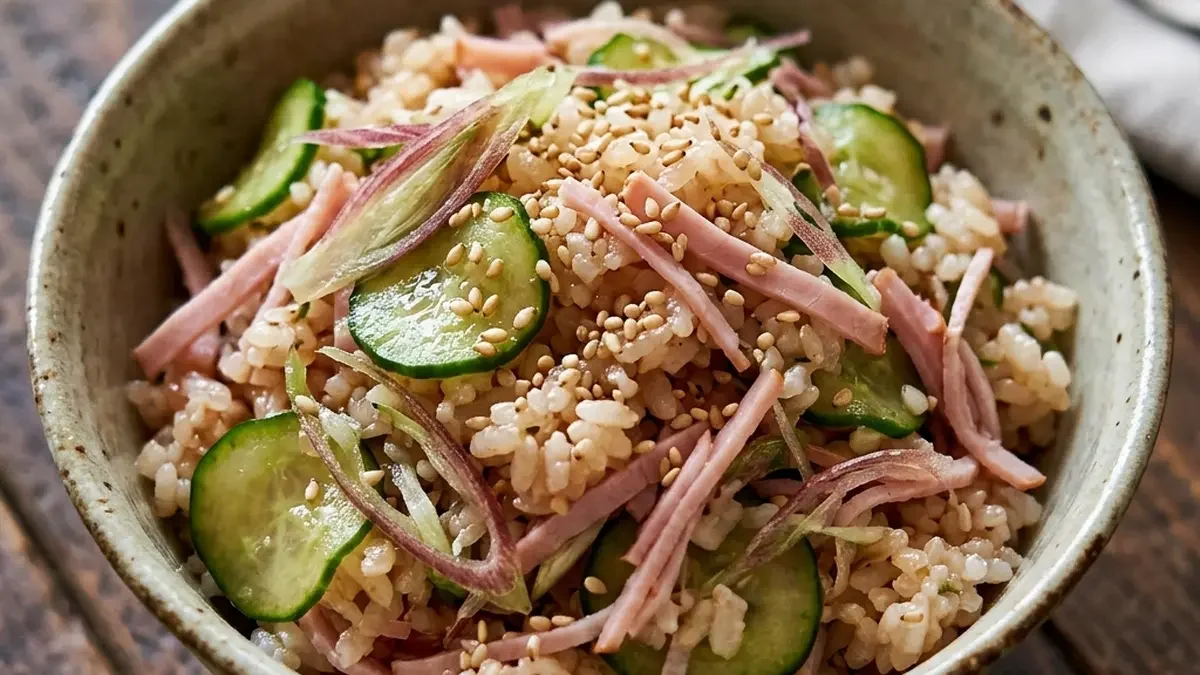 梅だれ混ぜご飯