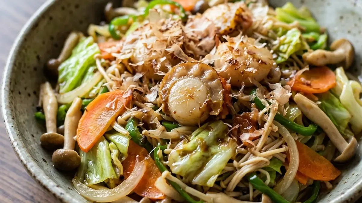 初秋の野菜炒め