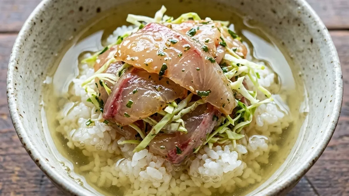 冷やし茶茶茶漬け