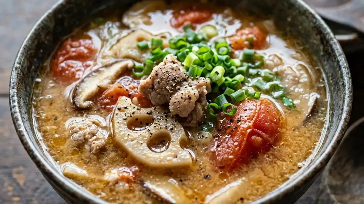 トマトのとん汁